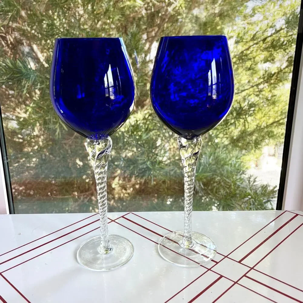 Set of 2 Cobalt Blue 11